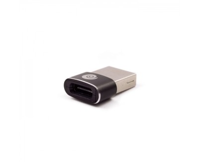 Coolbox Adaptador USB-A a USB-C - Color Negro