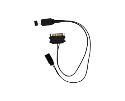 Coolbox ARGB CTRL01 Controlador ARGB Mini - Transforma el Bot&oacute;n Reset en un Selector de Efectos Para Ventiladores y Dispositivos ARGB - Mas de 20 Efectos Distintos