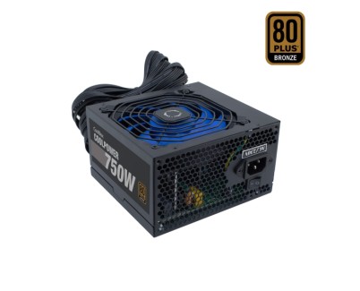 Coolbox CoolPower 750W Fuente de Alimentacion 750W ATX 12V - PFC Activo - Ventilador 120mm - 80+ Bronze