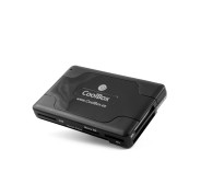 CoolBox CRE065 Multilector de Tarjetas Externo - 3x USB 2.0, DNIe 4.0, SIM, SD, MMC, Micro SD y todas sus Variantes - Color Negro