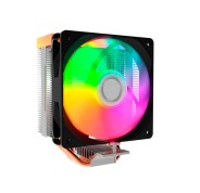 Coolbox Infinite Air120 Disipador Multizocalo - Iluminacion ARGB - Ventilador 120mm - Velocidad Max. 1800rpm - Color Negro