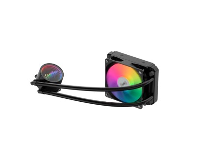 Coolbox Infinite Liquid120 Kit de Refrigeracion Liquida - ARGB - TDP 180W - Compatibilidad Universal - Color Negro
