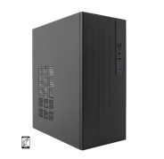 Coolbox M460 Caja MicroATX - Tamaño Disco Soportado 3.5\", 2.5\" - USB-C 3.2 Gen1 y Audio - Color Negro