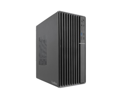 Coolbox M840 Caja Torre MicroATX - Tamaño Disco Soportado 3.5\", 2.5\" - USB-A 2.0, USB-A 3.2 Gen1, USB-C 3.2 Gen1 y Audio HD - Color Negro