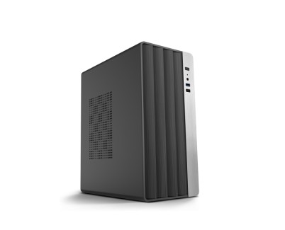 CoolBox M870 Caja Torre MicroATX - 1 x USB C 3.1 1 x USB A 3.1 1 x Audio + Micro - Fuente 500W - Color Negro