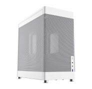 Coolbox MESH MP1 Caja Torre ATX, Micro ATX, Mini-ITX - Tamaño HDD 2.5\", 3.5\" - USB-A 3.2, USB-C y Audio - Soporta Refrigeracion Liquida - Color Blancoi