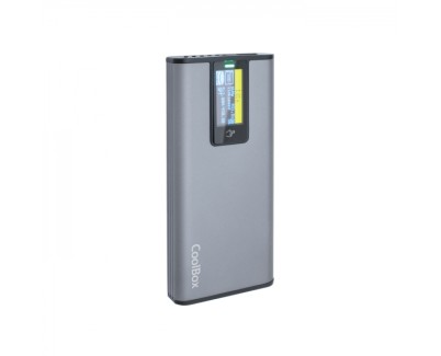 Coolbox PS32 Carcasa Externa SSD M.2 NVMe USB 3.2 Gen2 - Pantalla T&aacute;ctil