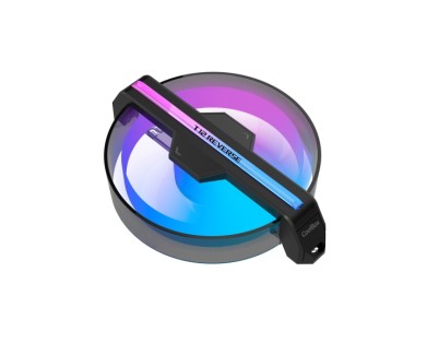 Coolbox T12 Reverse Ventilador ARGB - Opcion Reversible - Silencioso - Rodamiento Hidraulico - Color Negro