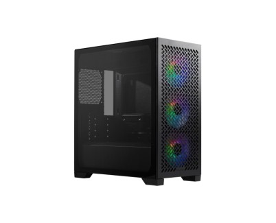 Cooler Master Elite 302 Caja MicroATX - 3 Ventiladores 120mm ARGB - Ventana lateral - Frontal Mesh - USB-C USB-A 3.5 Audio y Micro - Color Negro