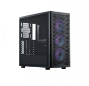 Cooler Master Elite 502 Caja Torre E-ATX - 3 Ventiladores 120mm RGB - Ventana Lateral - Gestion de Cables - Audio - 1xUSB-A - 1xUSB-C - 474x230x481mm - Color Negro