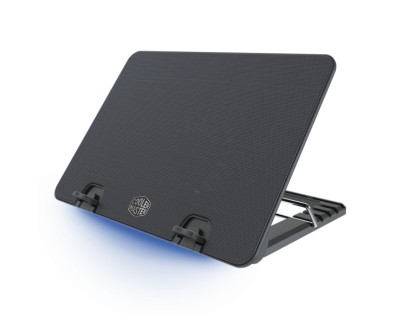 Cooler Master Ergo Stand IV Base de Refrigeracion para Portatil hasta 17\" - 1 Ventilador Silencioso - 5 Niveles de Inclinacion - Tira Led Azul