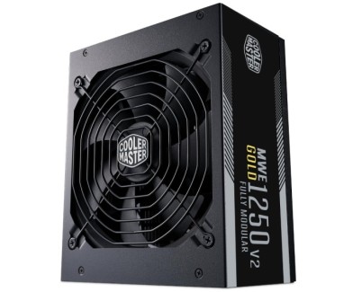 Cooler Master Fuente de Alimentacion 80 Plus Gold 1250W ATX 3.1 - PFC Activo - Ventilador 120mm