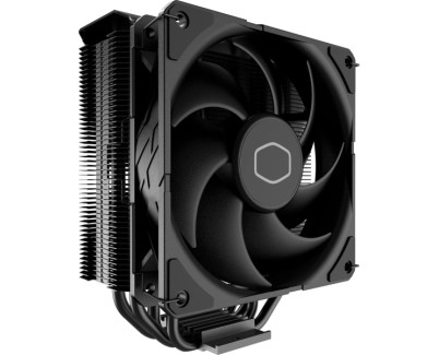 Cooler Master Hyper 212 Black Disipador CPU - 4 Tubos -  Multisocket Universal - Ventilador 120mm - Color Negro