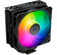 Cooler Master Hyper 212 Pro Disipador CPU - 4 Tubos -  Multisocket Universal - Ventilador 120mm - Iluminacion RGB - Color Negro