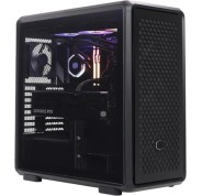 Cooler Master Masterframe 600 Caja Semitorre ATX/MicroATX/Mini-ITX - Ventana Lateral - 8 Ranuras de Expansion - Paneles Intercambiables - Audio - 2xUSB-A - 1xUSB-C - 544x531x261mm - Color Negro