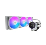 Cooler Master Masterliquid Core Nex Digital 360 ARGB Kit de Refrigeracion Liquida - Pantalla LED Digital 2,1\" - Color Blanco