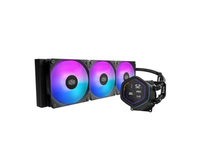 Cooler Master Masterliquid Core Nex Digital 360 ARGB Kit de Refrigeracion Liquida - Pantalla LED Digital 2,1\" - Color Negro