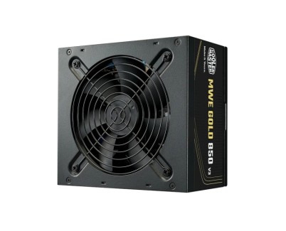 Cooler Master MWE V3 Fuente de Alimentacion 80+ Gold 850W - ATX 3.1 - 12V-2X6 - PFC Activo - No Modular