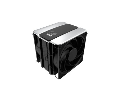 Cooler Master V4 Alpha 3DHP - 4 Heatpipes + 2 3DHP - Multisocket Universal - Color Negro