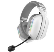Coolsound Auricular Gaming G11 Bluetooth - Iluminación RGB - Color Blanco