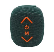 Coolsound Riderbeat Altavoz Bluetooth True Wireless 7W - Autonomia hasta 3h - USB, MicroSD y Aux - Funcion Manos Libres - Radio FM - Soporte Para Manillar - Color Verde