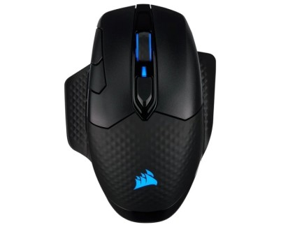 Corsair Dark Core RGB Pro SE Raton Gaming Inalambrico USB 18000DPI - 8 Botones Programables - Conmutadores Omron - Conexion Inalambrica o USB - Hasta 36 Horas de Autonomia - Color Negro