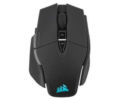 Corsair M65 RGB Ultra Raton Gaming Inalambrico USB 26000DPI - 8 Botones - Conmutadores Opticos - Hasta 120 Horas de Autonomia - Color Negro