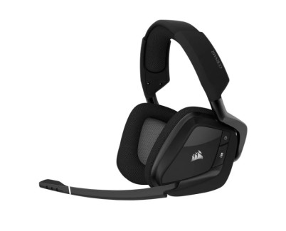 Corsair Void Elite Wireless Auriculares Gaming Inalambricos con Microfono - Conectividad Inalmabrica 2.4Ghz - Sonido Inmersivo 7.1 - Autonomia hasta 16h - Color Gris Carbon