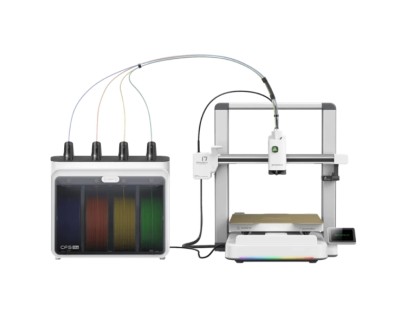 Creality Sparkx i7 Combo Impresora 3D Abierta + Unidad CFS - Volumen 26x26x25.5cm - Camara HD de 720px - Sistema Multicolor CFS Lite - Cuerpo Metalico - Velocidad Hasta 500 mm/s - USB, WiFi