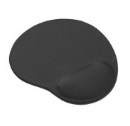 Cromad Alfombrilla Raton con Reposamuñecas de Gel - Base Antideslizante - Medidas 23.5x19.5 cm