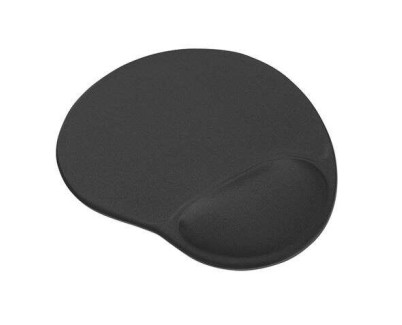 Cromad Alfombrilla Raton con Reposamu&ntilde;ecas de Gel - Base Antideslizante - Medidas 23.5x19.5 cm