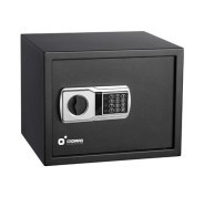 Cromad Caja Fuerte Electronica - Alto Nivel de Seguridad - De 3 a 8 Digitos - Bisagras Ocultas - Incluye Llave de Emergencia - 300x380x300mm