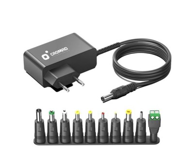 Cromad Cargador de Pared Universal Automatico 24W - 11 Conectores Diferentes