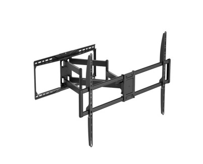 Cromad CR1217 Soporte de Pared con Brazo Articulado Reforzado para TV de 50\"-105\" - Giratorio, Inclinable y Extensible - Peso Max 75Kg - VESA 600x400mm