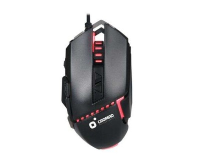 Cromad G320 Raton Gaming USB 3200dpi - 8 Botones - Iluminacion LED Rojo, Amarillo y Verde - Uso Diestro - Cable de 1.50m