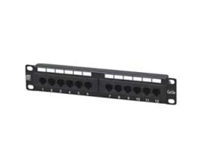 Cromad Patch Panel 12 Puertos Cat 6 1U UTP 10\"