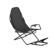 Cromad Slim Racing Seat Asiento Simulador de Carreras - Soporte para Pedales y Volante Ajustables - Diseño Plegable
