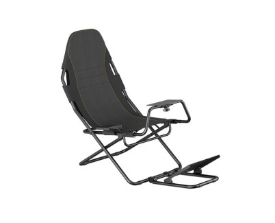 Cromad Slim Racing Seat Asiento Simulador de Carreras - Soporte para Pedales y Volante Ajustables - Dise&ntilde;o Plegable