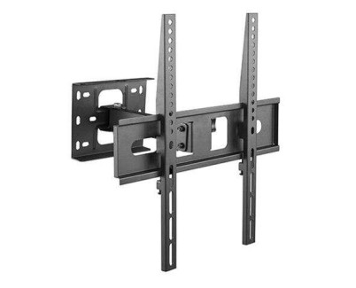 Cromad Soporte de Pared con Brazo para TV de 32\"-55\" - Giratorio, Inclinable - Peso Max 25Kg - VESA 400x400mm