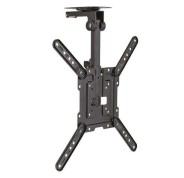 Cromad Soporte de Techo Basculante para TV de 23\"-55\" - Inclinable y Giratorio - Peso Max 20kg - VESA 400x400mm