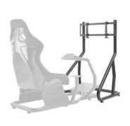 Cromad Soporte para Monitor 32\" a 50\" Ideal para Utilizar con Racing Simulator Cockpit Seat - Sistema Antirrobo - Peso Max. 50kg - VESA de 75x75 hasta 400x200