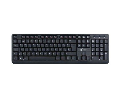 Cromad T50 Teclado Multimedia USB - Teclas FN + Multimedia - Diseño Extrafino y Tacto Suave