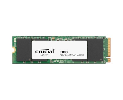 Crucial E100 Disco Duro Solido SSD 480GB M2 PCIe NVMe 4.0