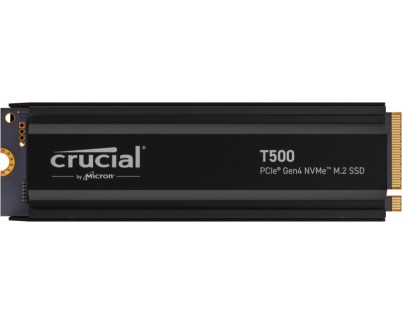 Crucial T500 Disco Duro Solido SSD 1TB M2 2280 PCIe NVMe 4.0 x4 Heatsink