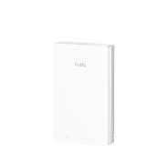 Cudy AX3000 Punto de Acceso para Pared - Doble Banda hasta 2402Mbps - WiFi 6 - Cobertura 60m2 - Soporta hasta 560 Dispositivos - PoE Pasivo - Autoreinicio - GbE Blindado - Color Blanco