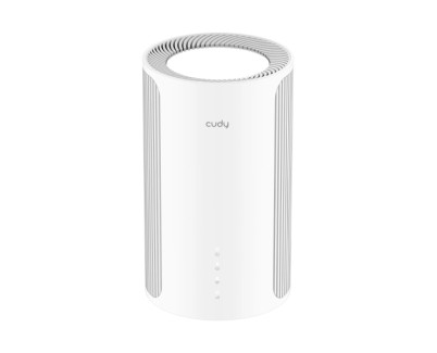 Cudy AX3000 Router WiFi 6 5G SA/NSA - Servidor y Cliente VPN - Ethernet 1Gbps - Nano Sim - Control en la Nube con App - Doble Banda hasta 2.6Gbps - Color Blanco