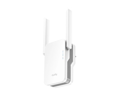 Cudy BE3600 Repetidor Extensor de Red - WiFi 7 en Malla - Ethernet 1Gbps - Soporta hasta 50 Dispositivos - Alcance hasta 150m - Doble Banda hasta 2882Mbps - 129.6x80x48.6mm - Color Blanco