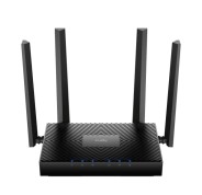 Cudy BE5000 Router WiFi 7 2.5G - Servidor y Cliente VPN - Ethernet 1Gbps - Soporta hasta 200 Dispositivos - Control en la Nube con App - Doble Banda hasta 5Gbps - 183.3x109x38mm - Color Negro