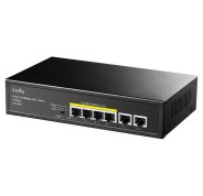 Cudy FS1006P Switch PoE+ de 6 Puertos 10/100M