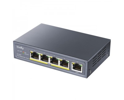 Cudy GS1005P Switch Gigabit PoE+ de 5 Puertos